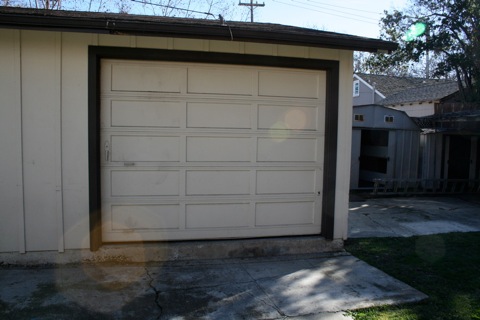 Weird side Garage door