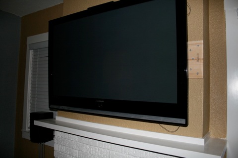 Mounted Plasma TV!