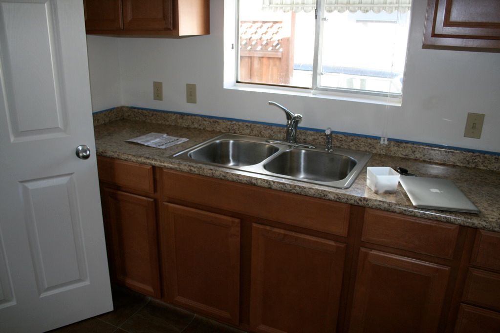 Kitchen Before - Sink