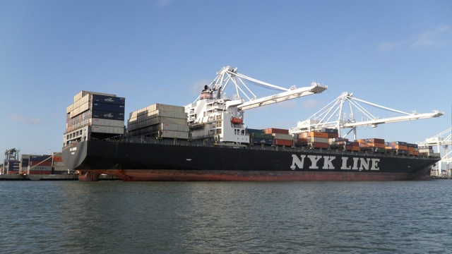 NYK Line cargo ship