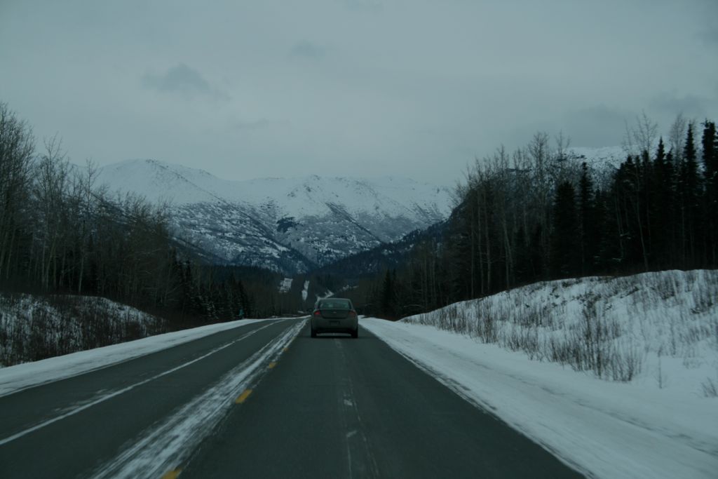 Snow cleared off the highway