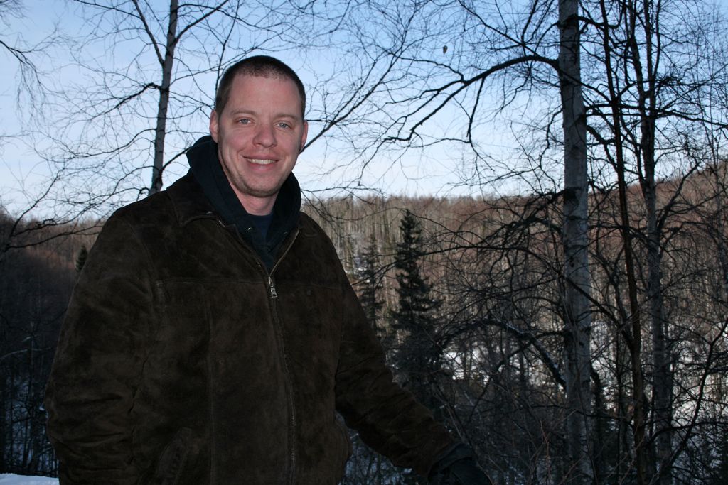 Rob with trees in background