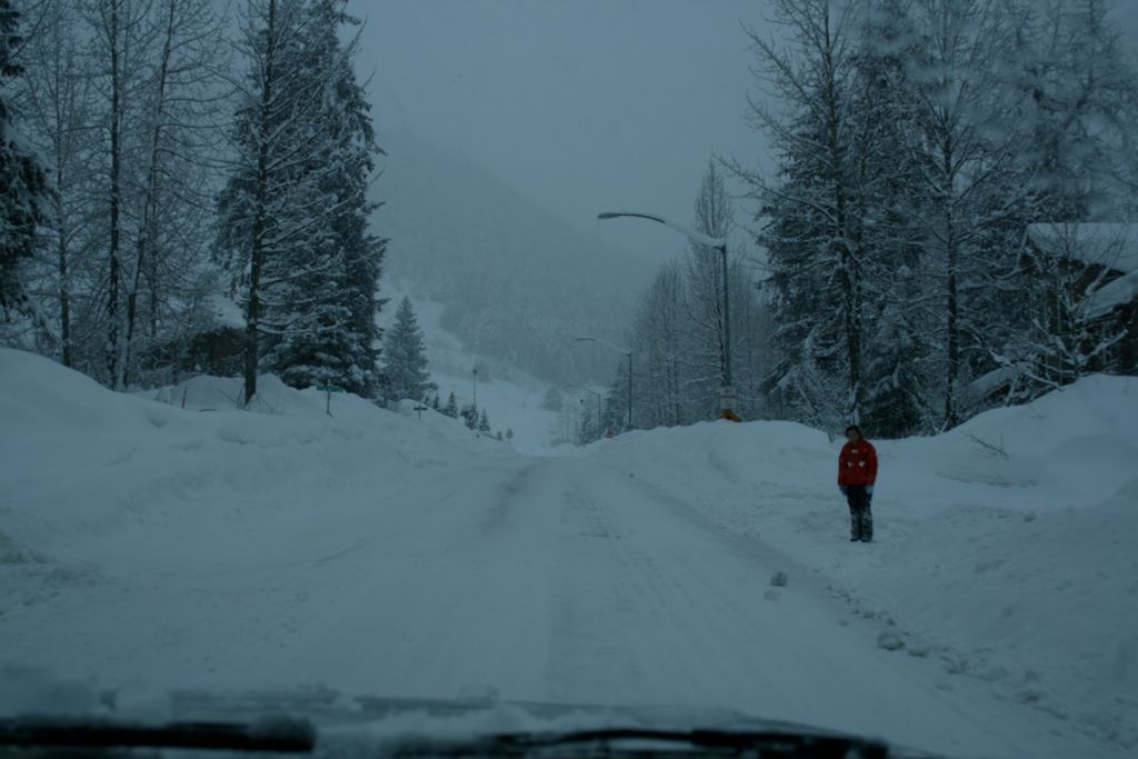 Leaving the resort