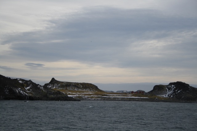 One of the South Shetland Islands with a seasonal base