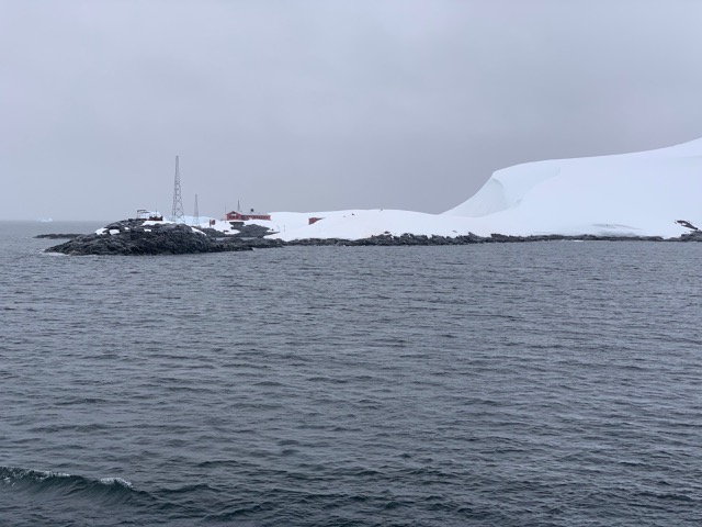 View of Melchior Base from the ship