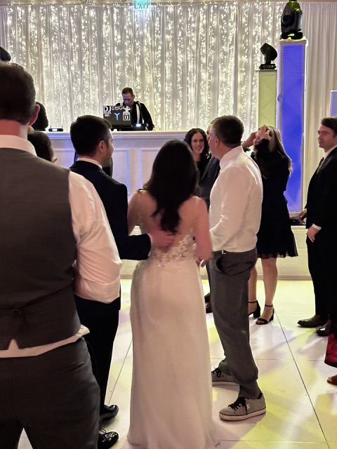 Jeremy and Jillian on the dance floor