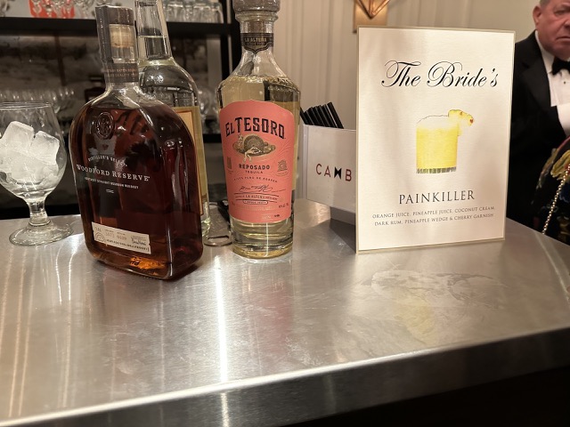 The Bride's drink: Painkiller