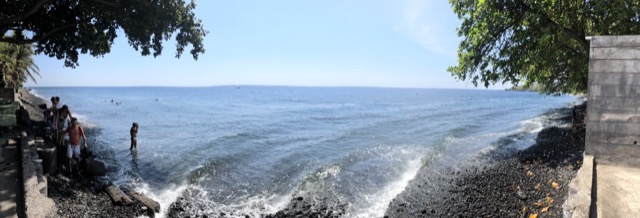 Pano at the Tulamben dive site