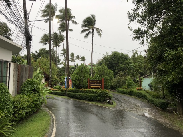 Driveway to our AirBNB