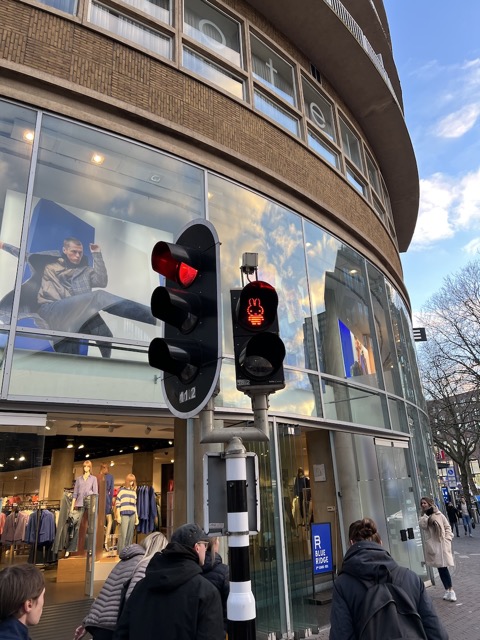 Bunny walk signal