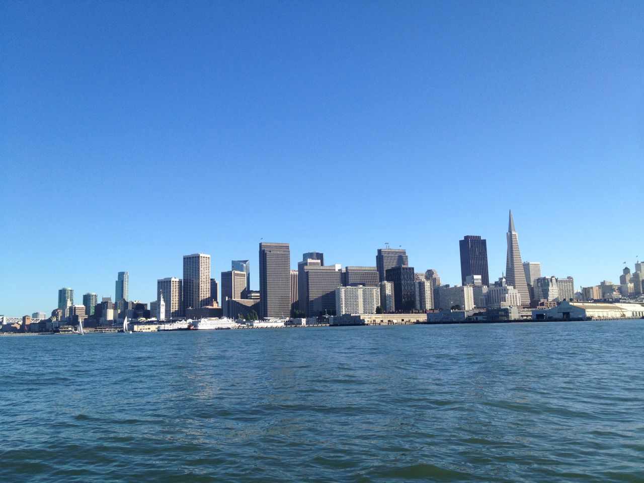 San Francisco Skyline without fog