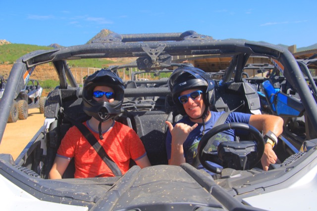 James and Myke in our Can-Am X3 UTV