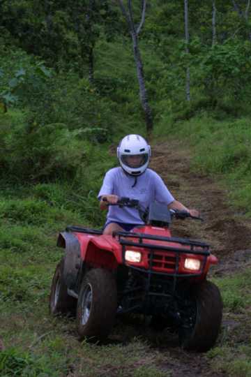 IMG_4312 Kelly, on the ATV