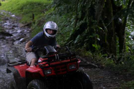 IMG_4422 Myke, on the ATV