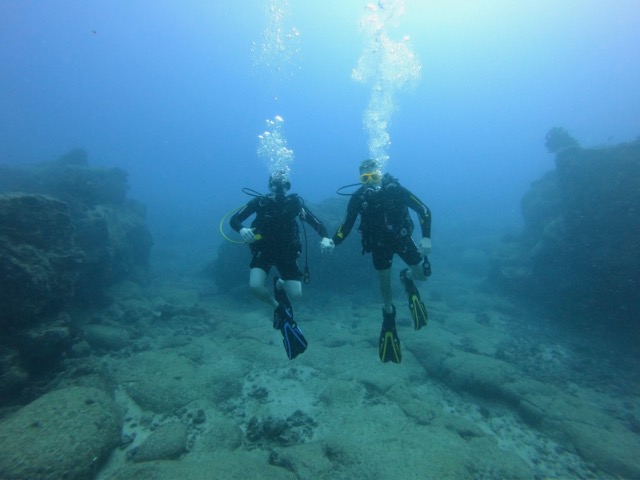 First Scuba Dive Together