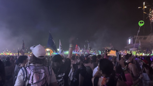 Fireworks over Camping World Stadium