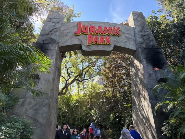 Jurassic Park gate