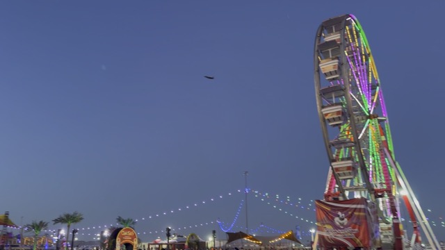 Fighter jet flying overhead