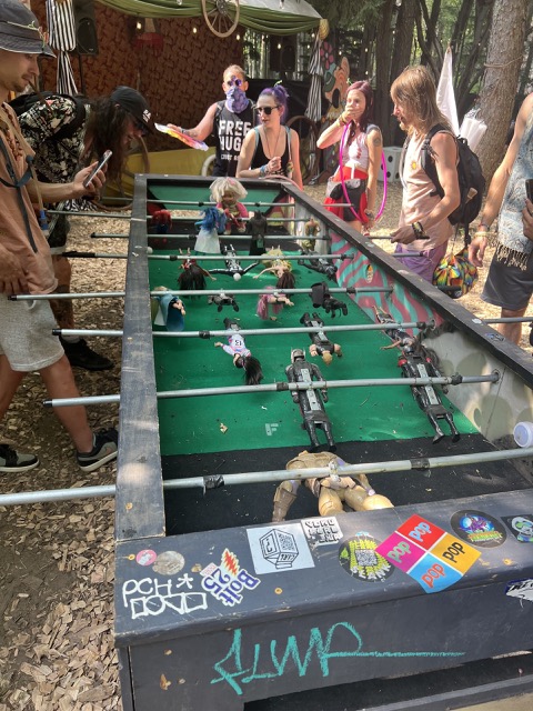 Foosball, Forest style