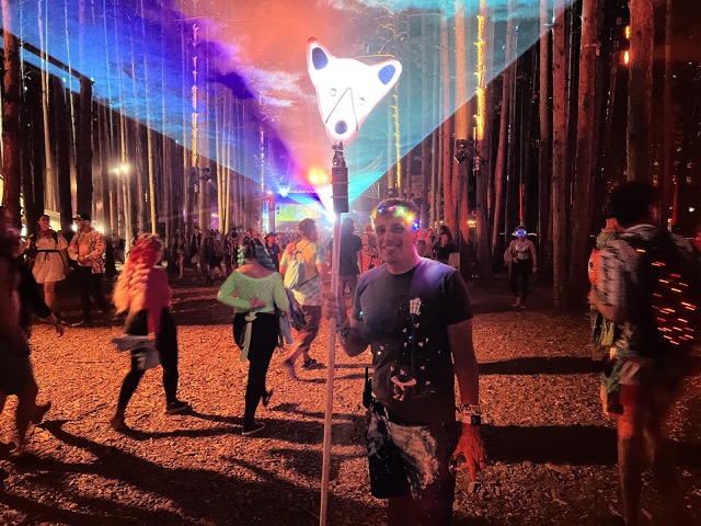 Myke, the Chelsea Totem, and lasers