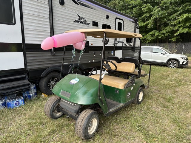 Sound Camps golf cart