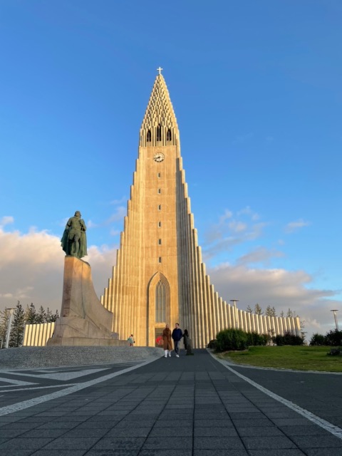 Hallgrímskirkja Church, one of the tallest structures in Iceland