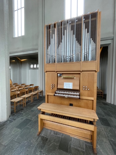 Another smaller organ at Hallgrímskirkja