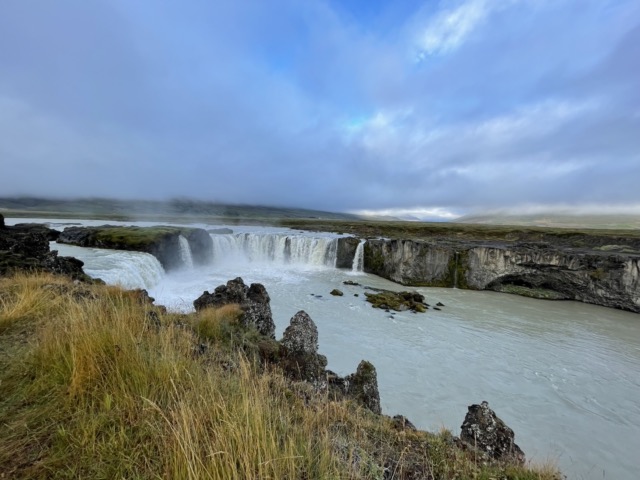 Goðafoss (Waterfall of the Gods) at ⁨Þingeyjarsveit⁩