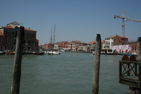 Canals around Murano