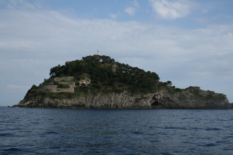 Private island with 2 houses on it