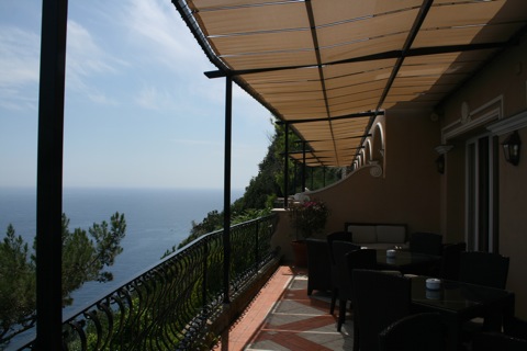 Balcony at the Hotel Luna