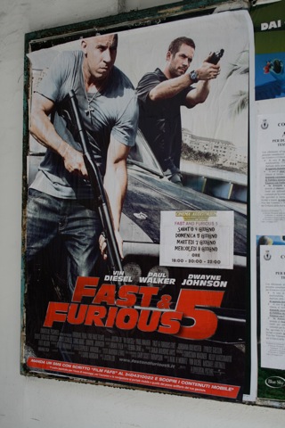 Fast & the Furious 5 movie poster