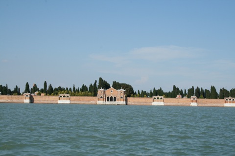 Isola di San Michele, cemetary for Venice