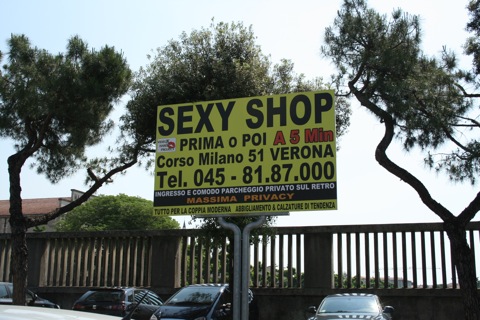 Sexy Shop sign