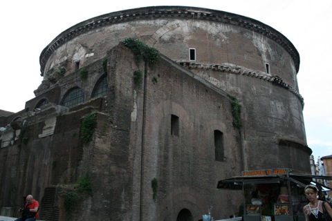 Back side of the Pantheon
