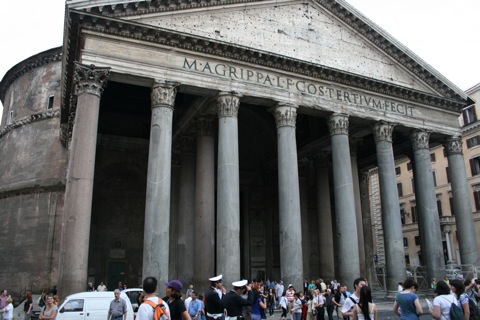 Front of the Pantheon