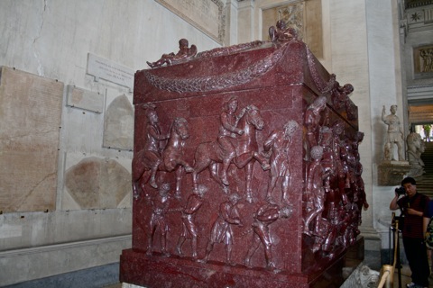 Sarcophagus of St. Helena.  335 AD.