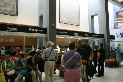 Lobby entering the Vatican City