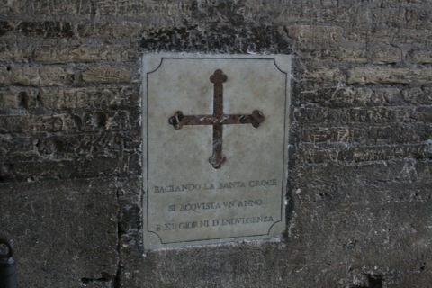 Inscription in the wall