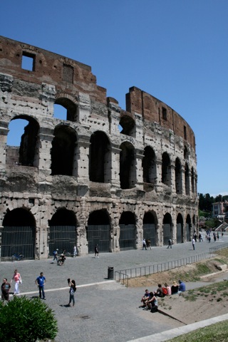 Colosseum from the outside