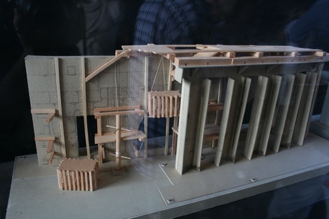 Other diorama of the elevator system