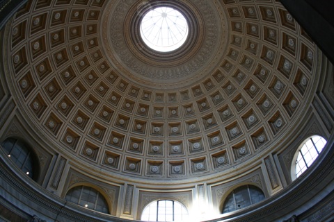 Ceiling in the Sala Rotunda