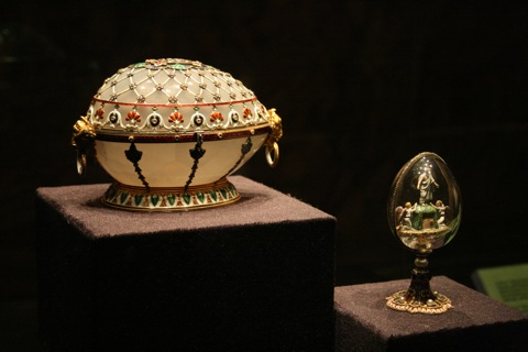 Resurrection Egg by C. Fabergé and M. Perkhin.  1898.