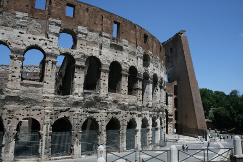 Colosseum from the outside