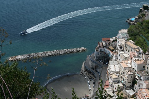 Boat in the Mediterranean