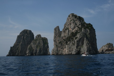 Signature rocks of Capri