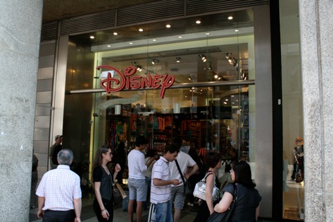 Disney store