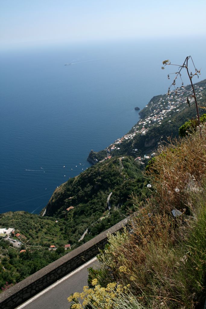 Overlooking the Amalfi Coast