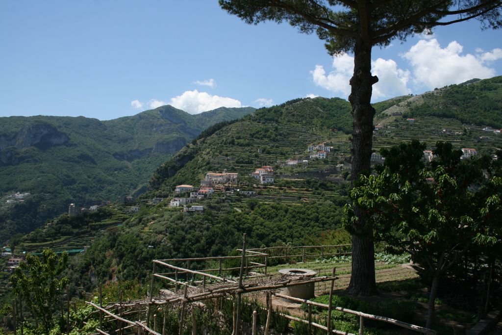 Looking down from Ravello