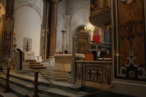 Altar of the Amalfi Duomo